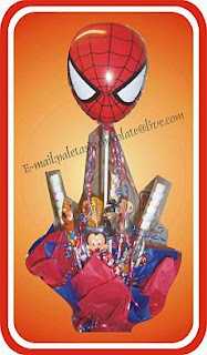Children Parties, Spiderman Centerpieces Decoration