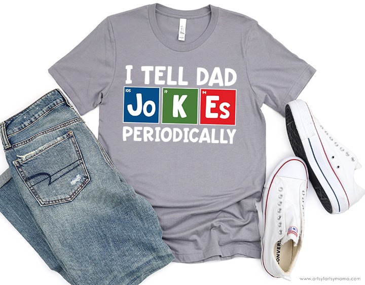 I Tell Dad Jokes Periodically SVG Cut File