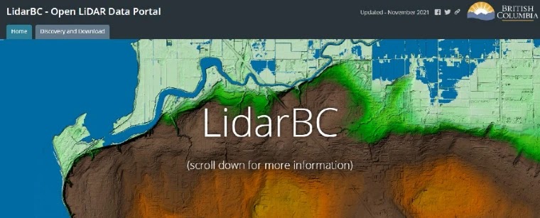 Free Lidar Data Download-Lidar BC