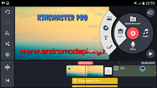Kinemaster pro video editor android