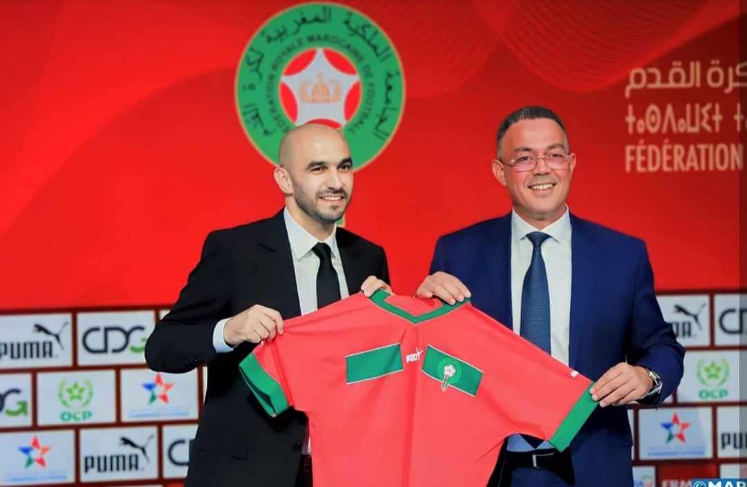 لقد أرسلت جامعة الكرة تجدد ثقتها في وليد الركراكي مدربا للمنتخب الوطني المغربي