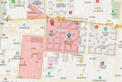 구월힐스테이트롯데캐슬골드1단지-초등학교-배정정보