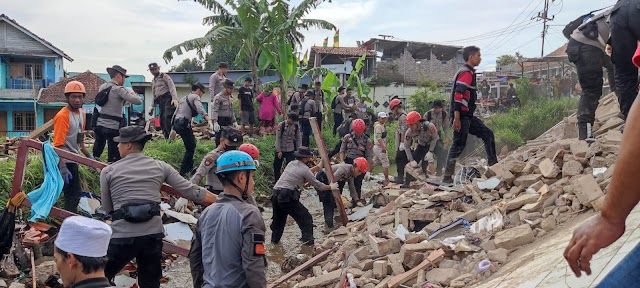 Cianjur Berduka, 1360 Rumah Hancur dan 268 Jiwa Wafat Akibat Gempa