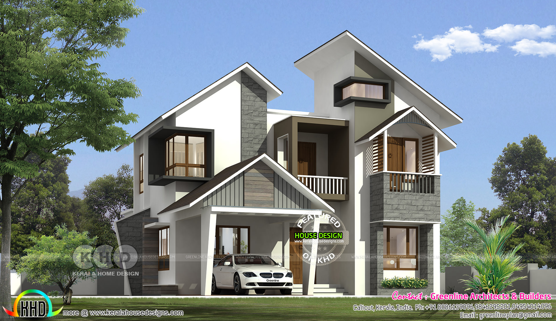 Ultra modern  contemporary  1822 sq ft 3  bedroom  home  