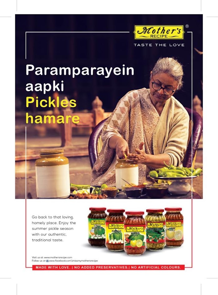 Mother’s Recipe campaign ‘Your Traditions Our Pickles’