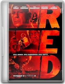 Capa RED – Aposentados e Perigosos   DVDScr   Legendado