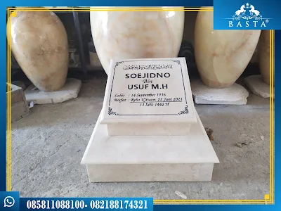Harga Batu Nisan Kuburan Surabaya, Tulisan Batu Nisan Marmer