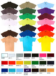  polos de colores