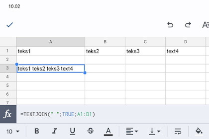 Cara Menggabungkan Teks di Excel Menjadi Satu Kalimat