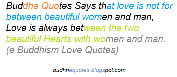 e Buddhism & Buddha's Love Quotes