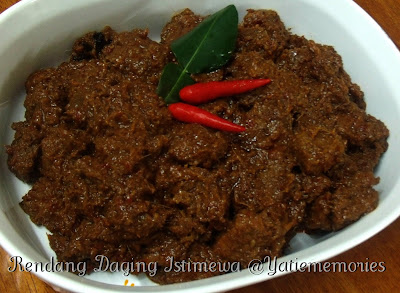 Sinar Kehidupanku**~::: Rendang Daging Istimewa