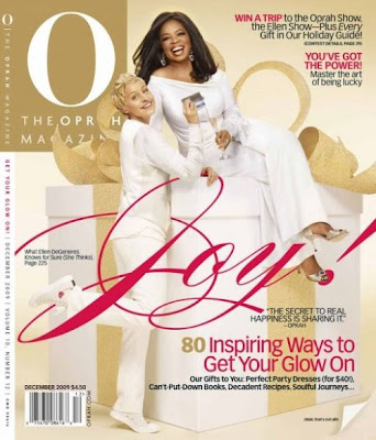 Oprah And Ellen on O Magazine Cover December 2009 pics