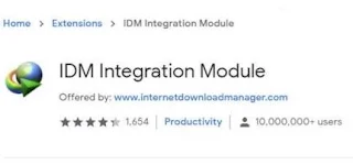 عدم ظهور ايقونة تحميل idm على قوقل كروم