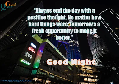 Quotes Good night to make them smile