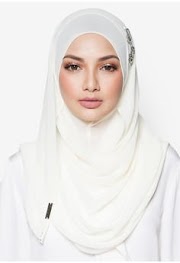 33+ Jilbab Arrafi Putih, Model Terkini!