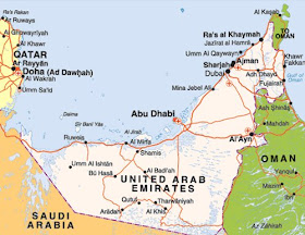 خريطة الشارقة - sharjah map
