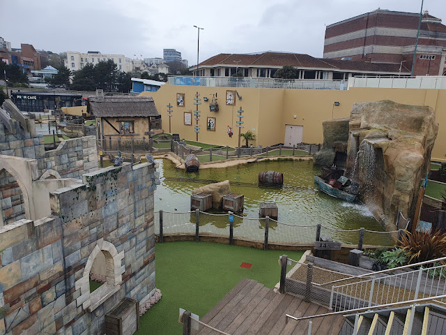 Smugglers Cove Adventure Golf in Bournemouth