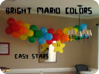 Mario Birthday Party on This Party I Was Inspired To Use Lots Of Balloons To Make The Party