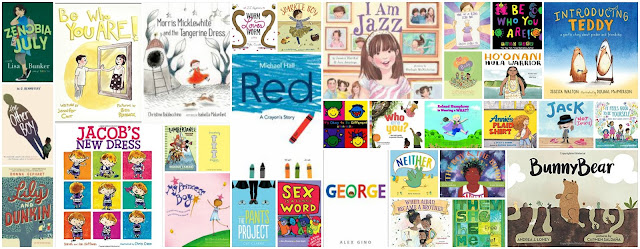 Children's books with transgender, non-binary, and gender non-conforming characters and themes