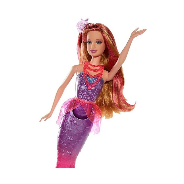 Poupée Barbie et la Porte Secrète : Romy la sirène en version classique.