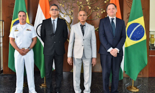 India, Brazil Hold First ‘2+2’ Defence and Foreign Ministerial Dialogue