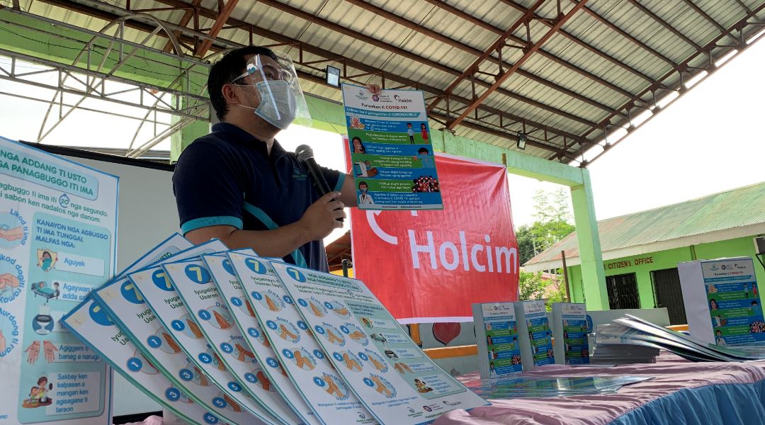 Holcim sustains HELPS campaign amid pandemic