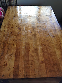 Dining Table Hemp Oil Finish