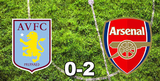 Aston Villa 0-2 Arsenal