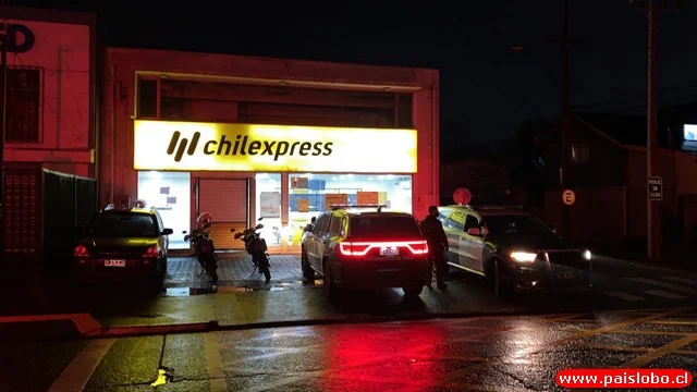 🚨Asaltan sucursal de Chilexpress en Puerto Montt