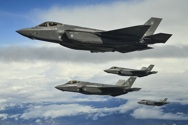 L'AMERICA INVIA IN EUROPA GLI F-35A