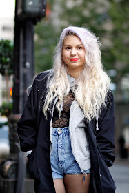 Rowan Pickering pastel hair seattle street style fashion