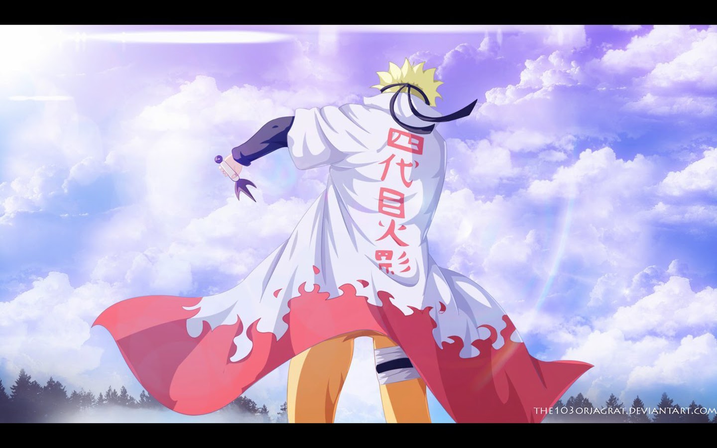 Naruto Uzumaki Hokage Wallpaper