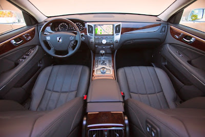 2011 Hyundai Equus Interior View