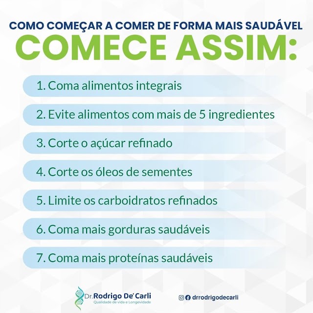 Como começar a comer de forma mais saudável