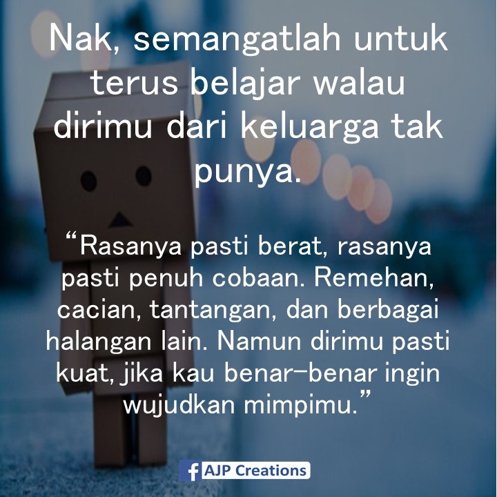 Kata-Kata Motivasi Semangat Untuk Terus Belajar Walau 