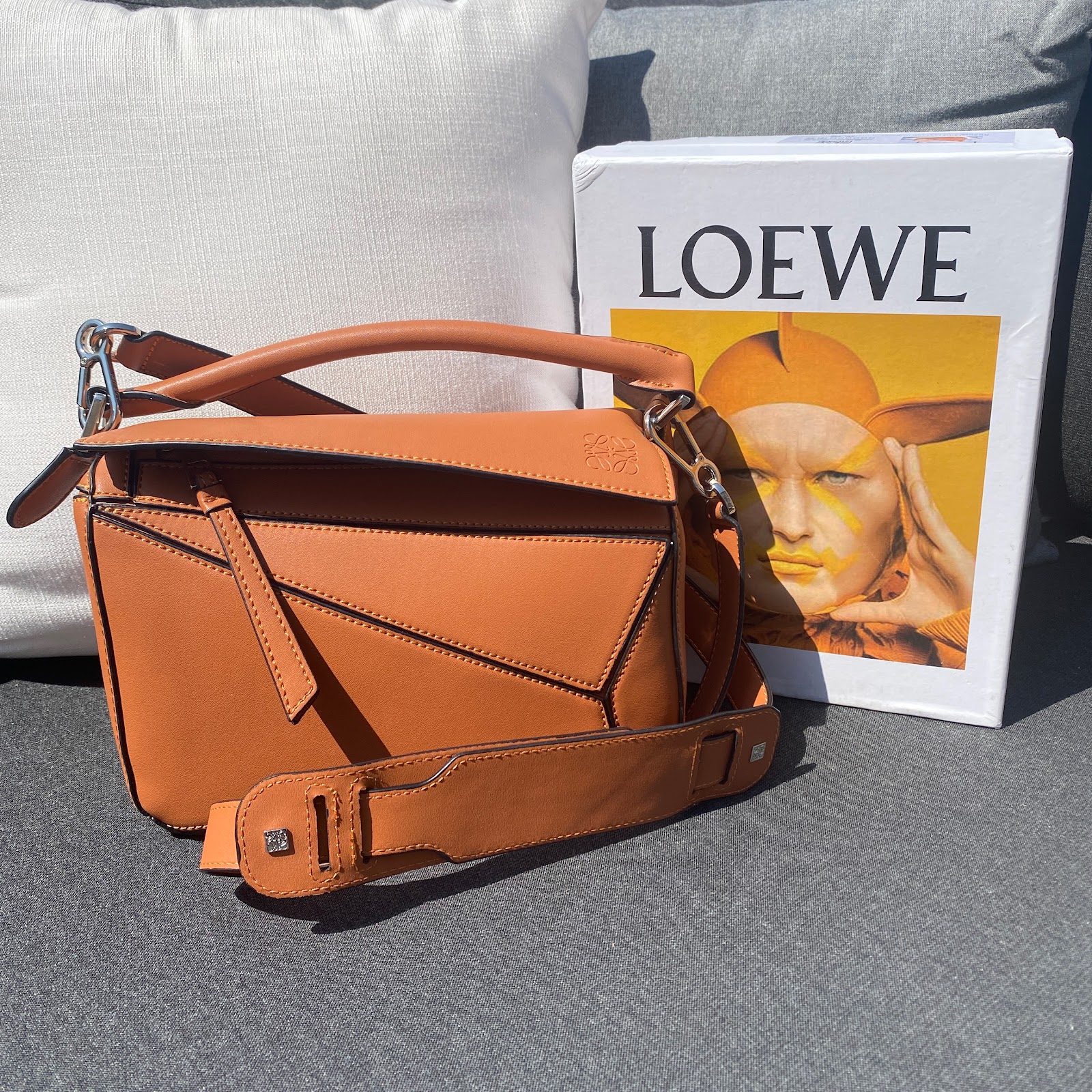 Loewe Puzzle Bag Dupe