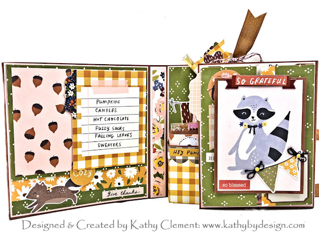 Simple Stories Cozy Days Tea Party in a Box by Kathy Clement for Really Reasonable Ribbon