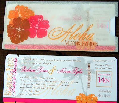 Inexpensive Wedding Locations on Boarding Pass Wedding Invitations   Cheap Wedding Venues Now