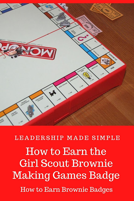 How to Earn the Girl Scout Brownie Making Games Badge