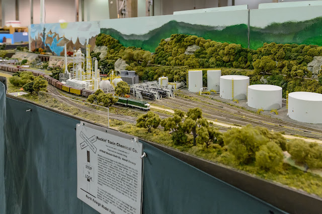 Model Train Layout at The World's Greatest Hobby on Tour