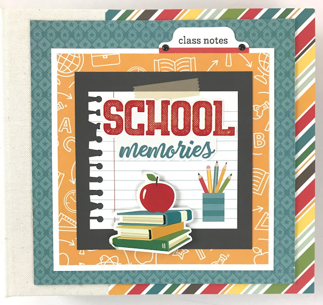 School Memories Scrapbook by Artsy Albums