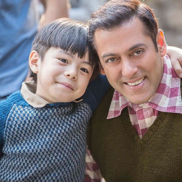 Salman Khan Picture With Rey Tangu Behind The Scene of Tubelight