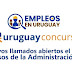 24 Nuevos llamados abiertos el 21/12/23  - Concursos de la Administración Pública - Uruguay concursa