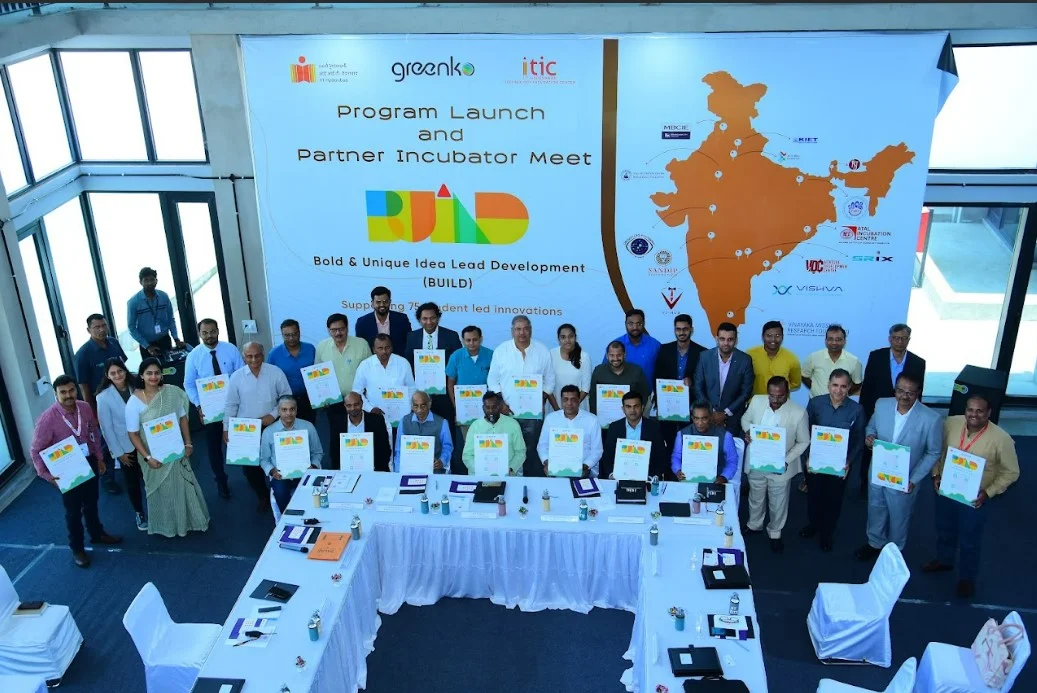iTIC Incubator at IIT Hyderabad and Greenko Group launches new BUILD program to support Studentpreneurs across India