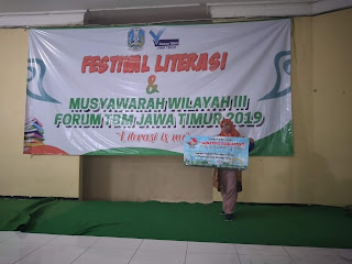 Bersinergi di Festival Literasi dan Muswil Forum TBM Jawa Timur