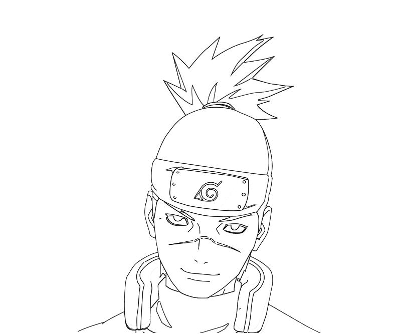 printable-naruto-iruka-style_coloring-pages