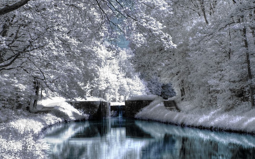 Gambar musim dingin indah