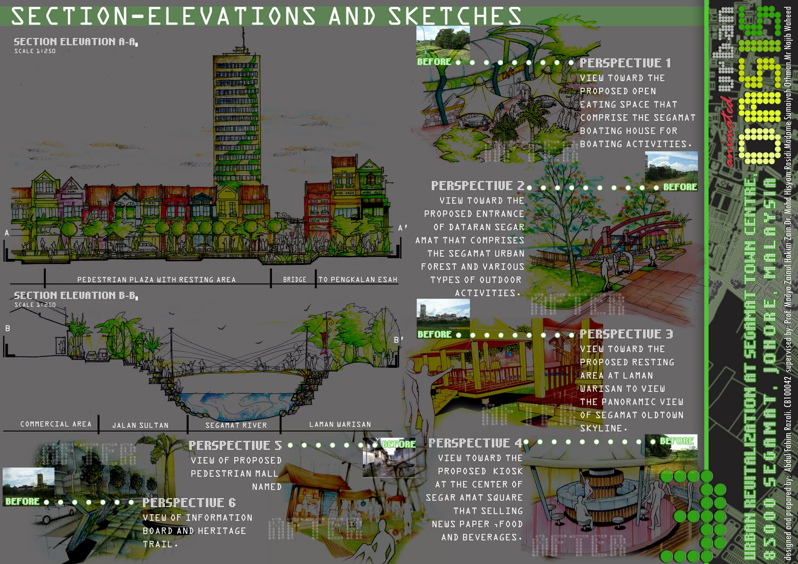 urban landscape design Elevations Urban Landscape Design | 1600 x 1131