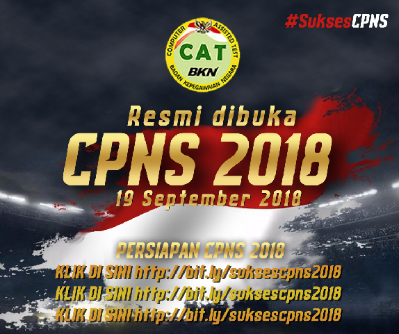 Pendaftaran CPNS Resmi Dibuka 19 September 2018