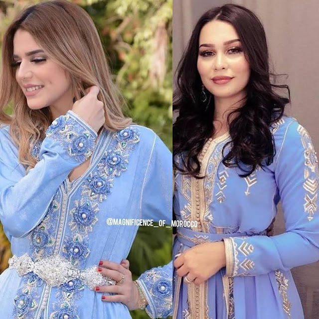 caftan moderne jeune fille 2019